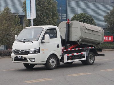 比亞迪純電動(dòng)勾臂式垃圾車 2.5m3